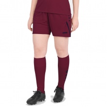 JAKO Sports Shorts Challenge (Polyester Interlock, without inner slip) short wine red Women